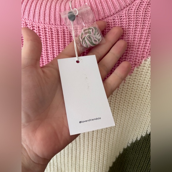 Lovers + Friends Mock Neck Sweater Size Small NWT - Picture 7 of 7